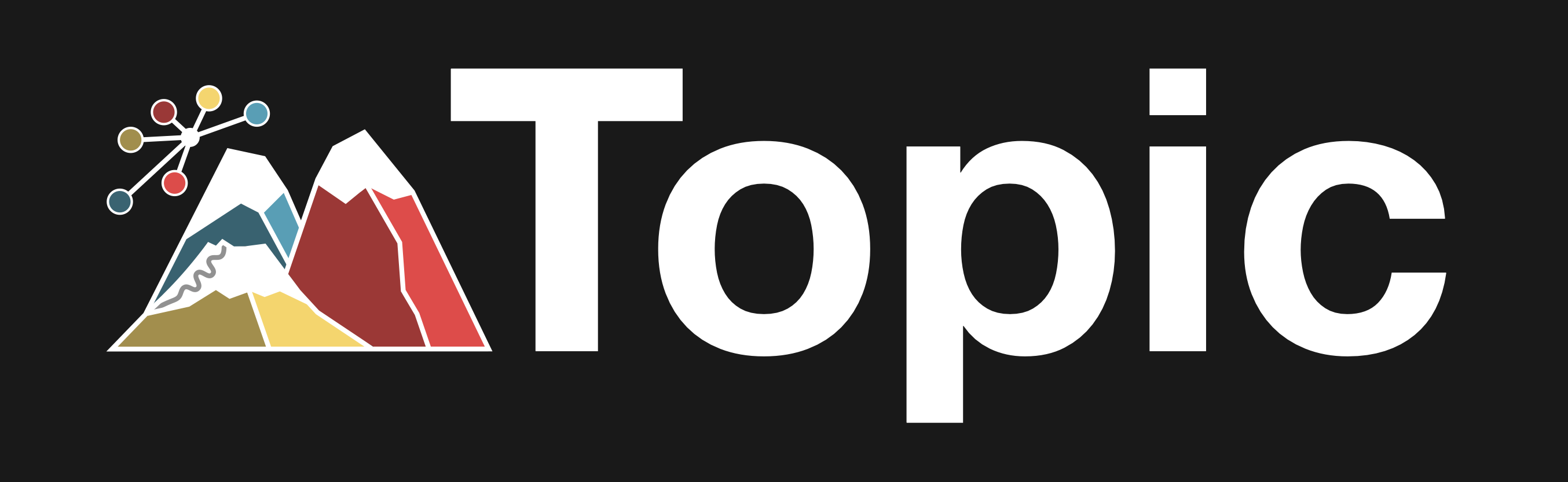 mTopic logo (dark)